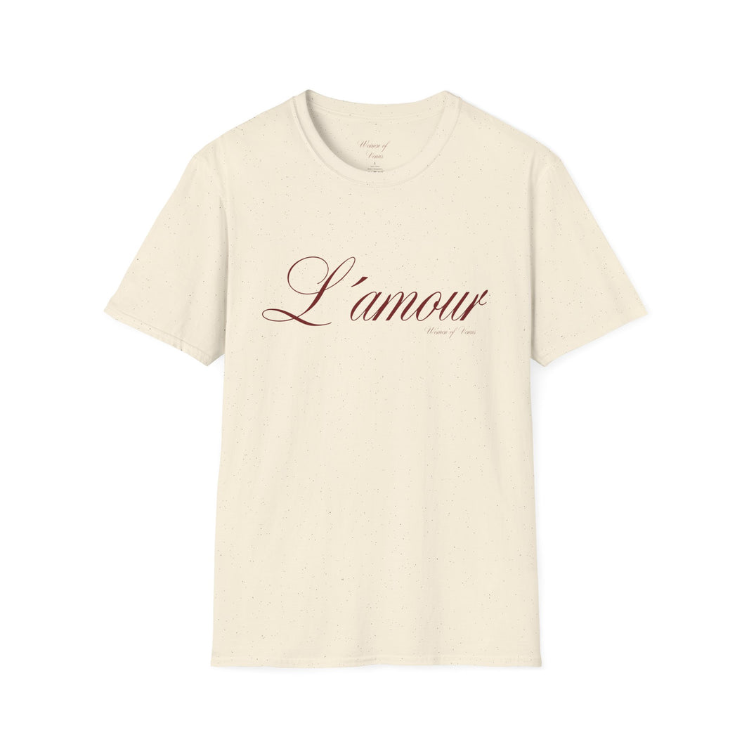 L’amour Tee | French-Inspired Romantic Graphic T-Shirt