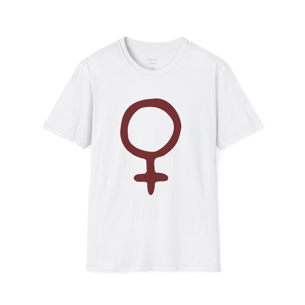 Feminine Symbol T-Shirt – Minimalist Women’s Empowerment Tee