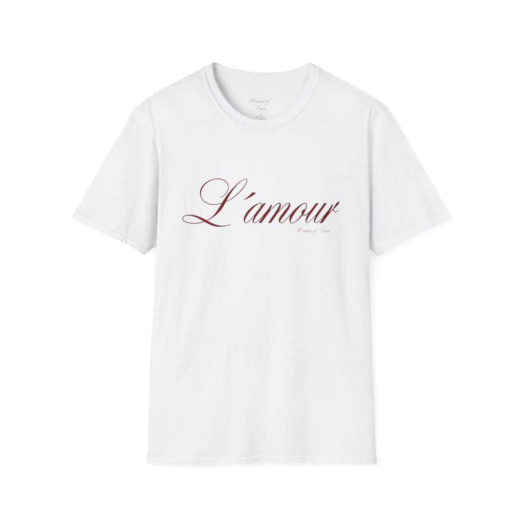 L’amour Tee | French-Inspired Romantic Graphic T-Shirt