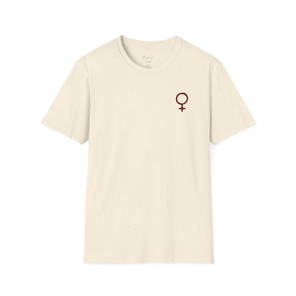 Minimal Female Symbol T-Shirt – Subtle Feminist Empowerment Tee