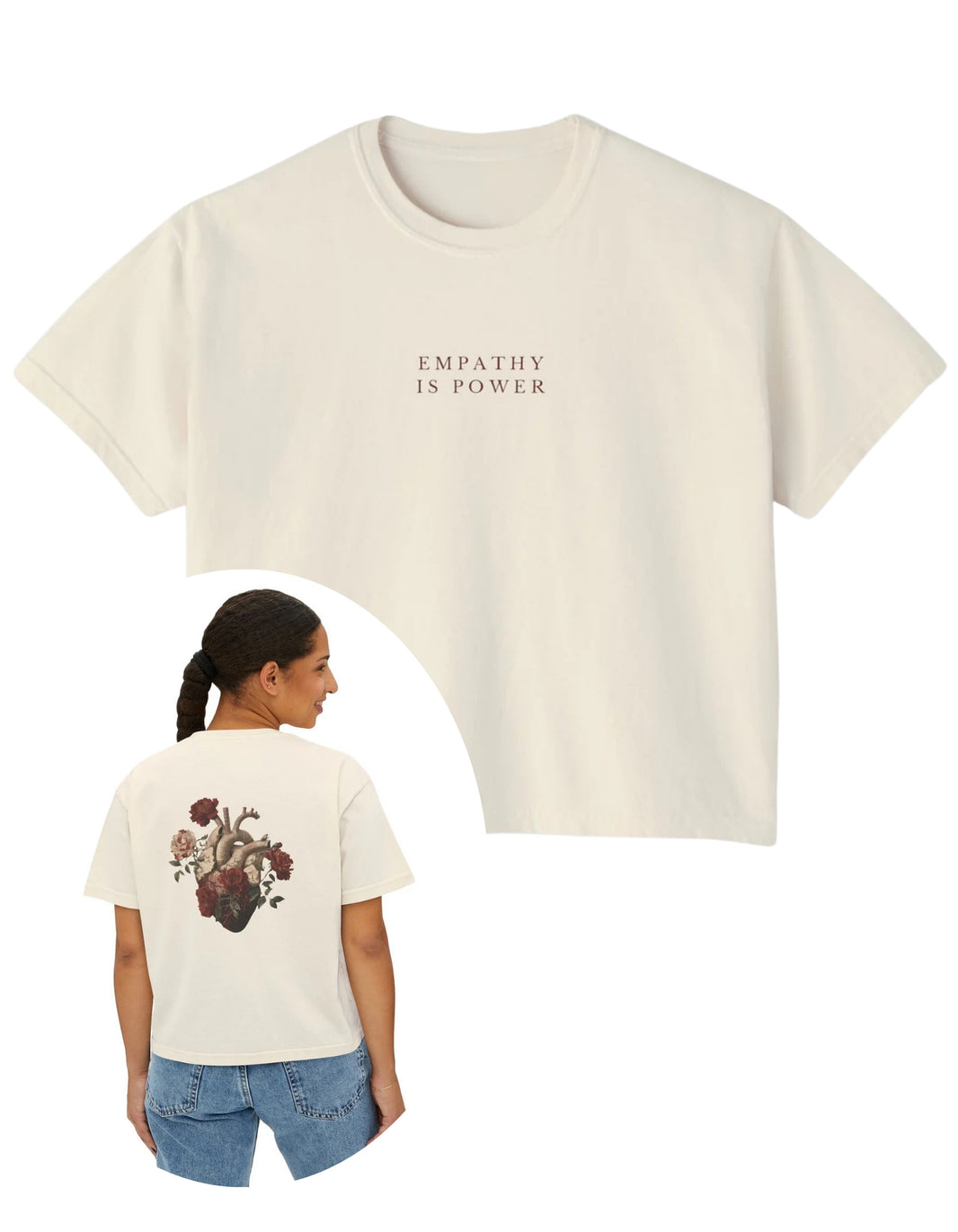 Empathy is Power Boxy Tee