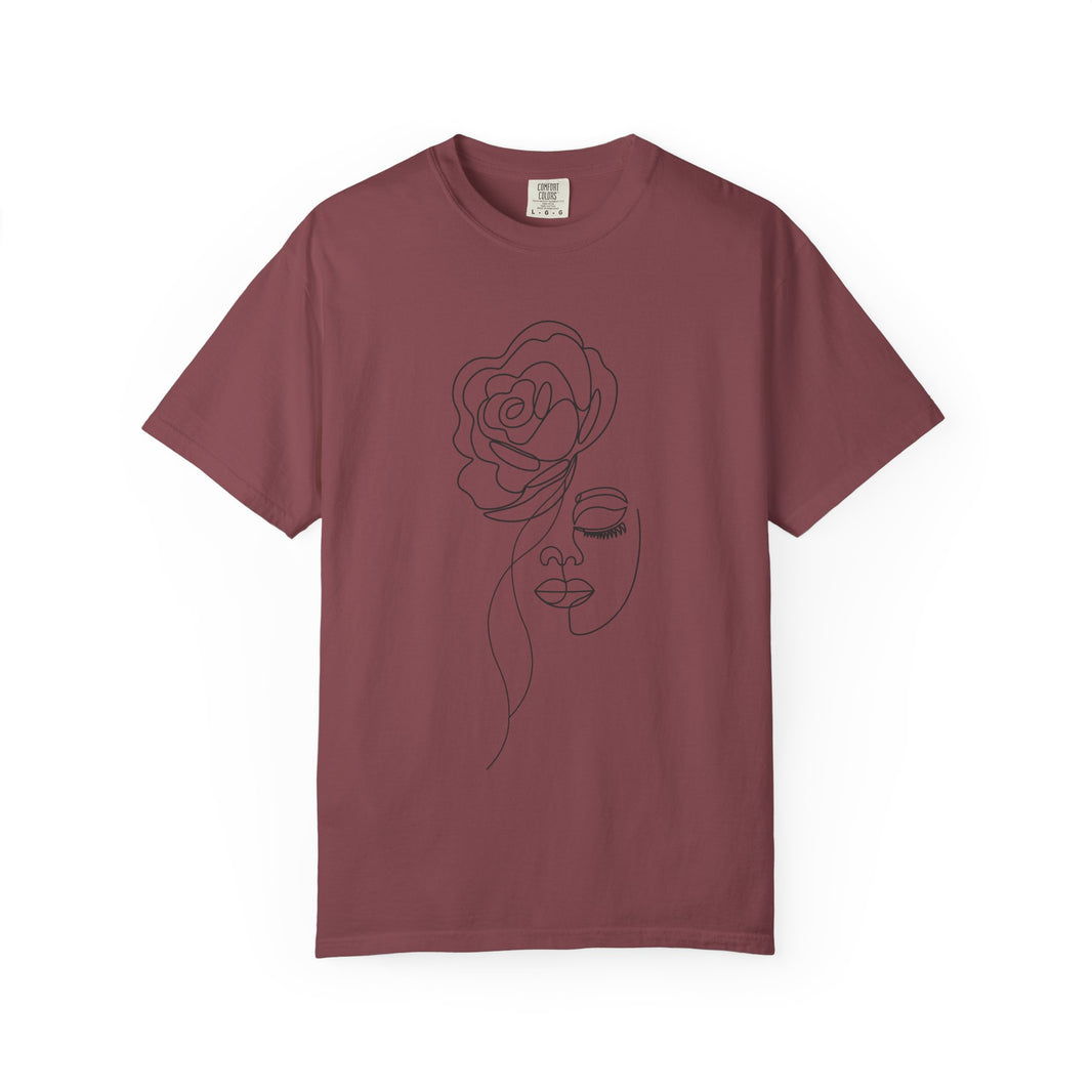 The Queen Tee – Line Art T-Shirt Celebrating the Black Woman