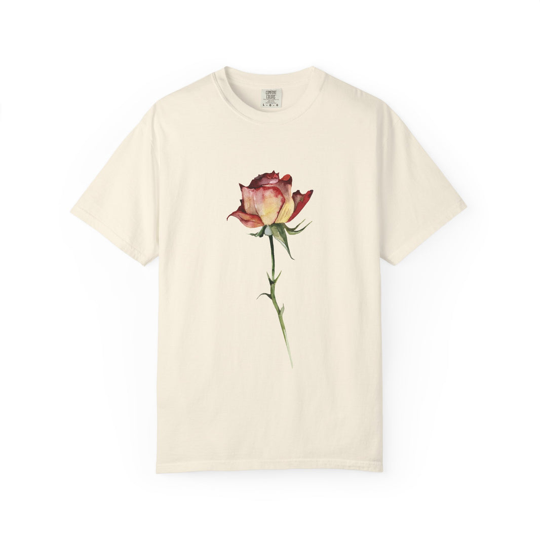 Faded Rose Tee – Vintage Feminine Graphic T-Shirt | Women of Venus