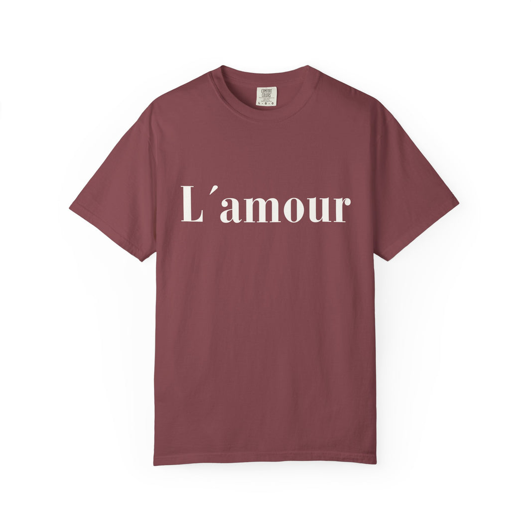 L’amour T-Shirt – French Minimalist Cotton Tee