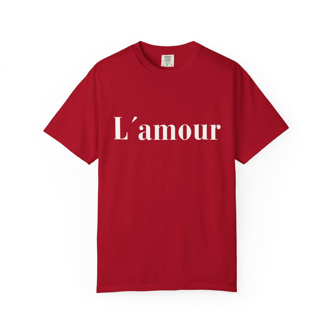 L’amour T-Shirt – French Minimalist Cotton Tee