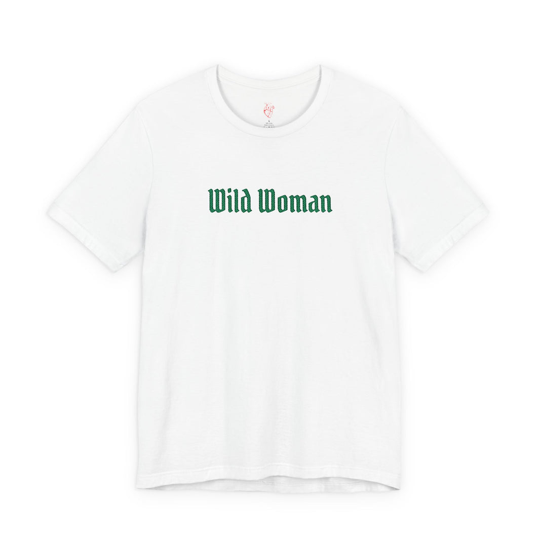 Embroidered Wild Woman Tee