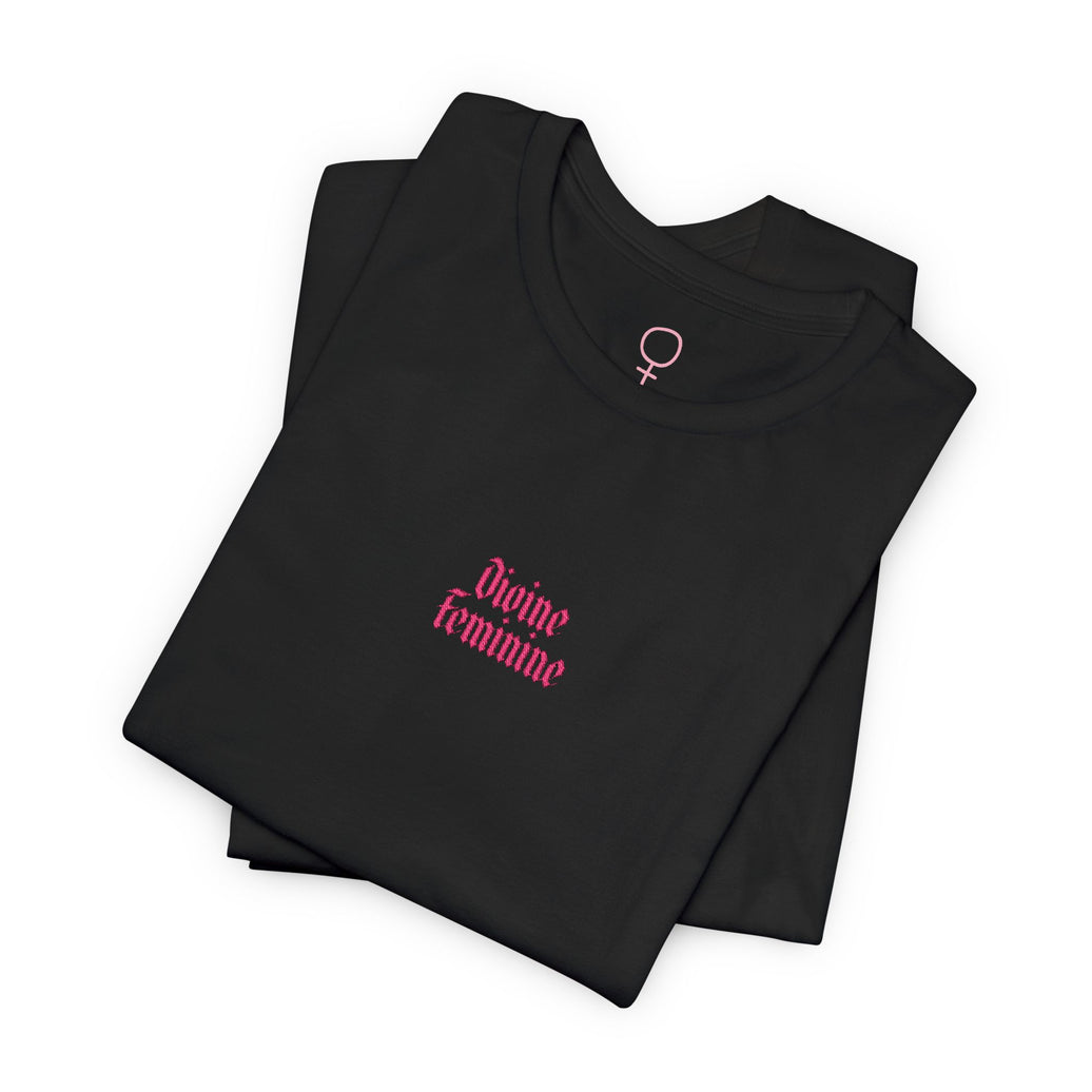 Embroidered Divine Feminine Tee