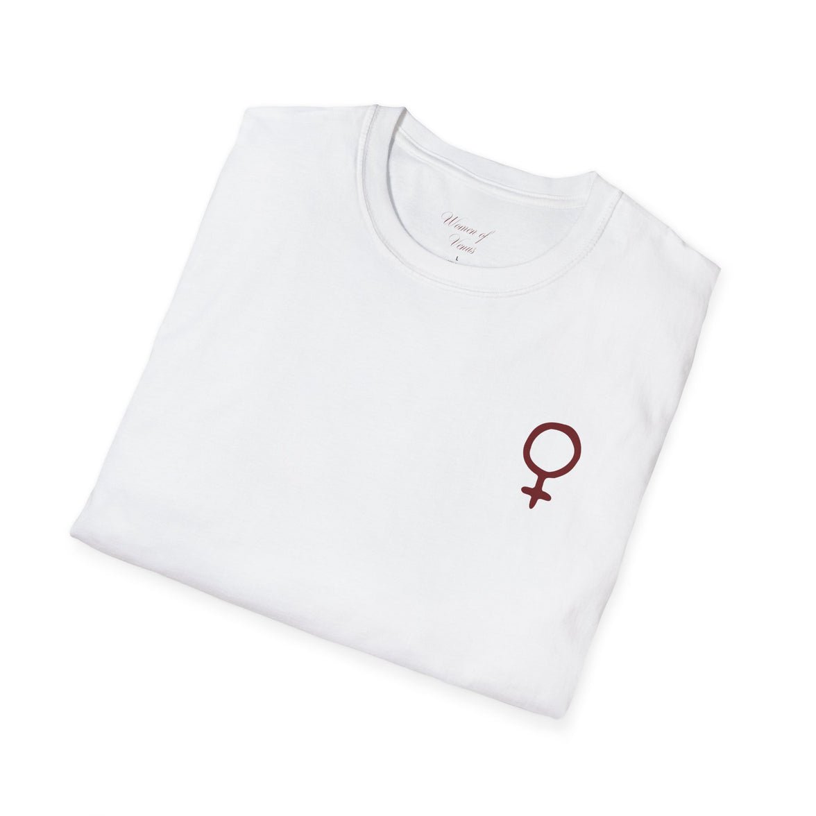 Minimal Female Symbol T-Shirt – Subtle Feminist Empowerment Tee