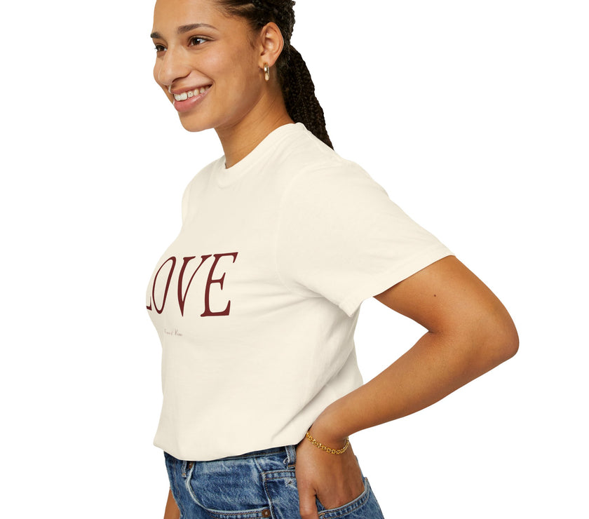 LOVE Tee | Minimalist Statement T-Shirt Celebrating Love
