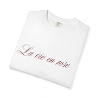 La Vie en Rose Tee  Feminine Minimalism by Women of Venus