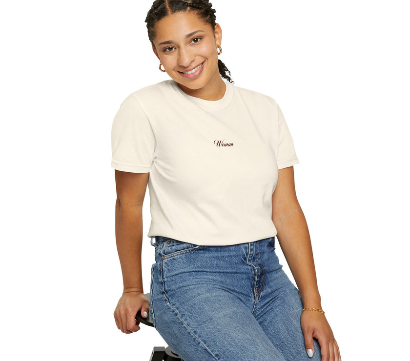 Embroidered Woman Tee