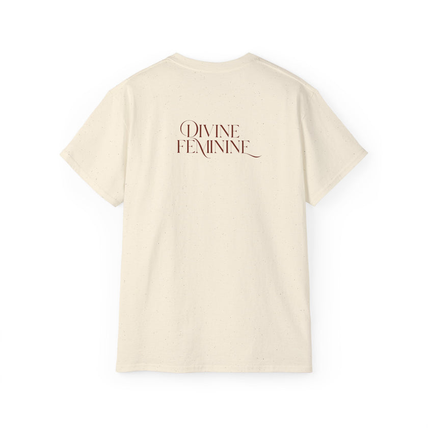 Unisex Cotton Tee - Aphrodite Divine Feminine Shell