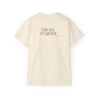 Unisex Cotton Tee - Aphrodite Divine Feminine Shell