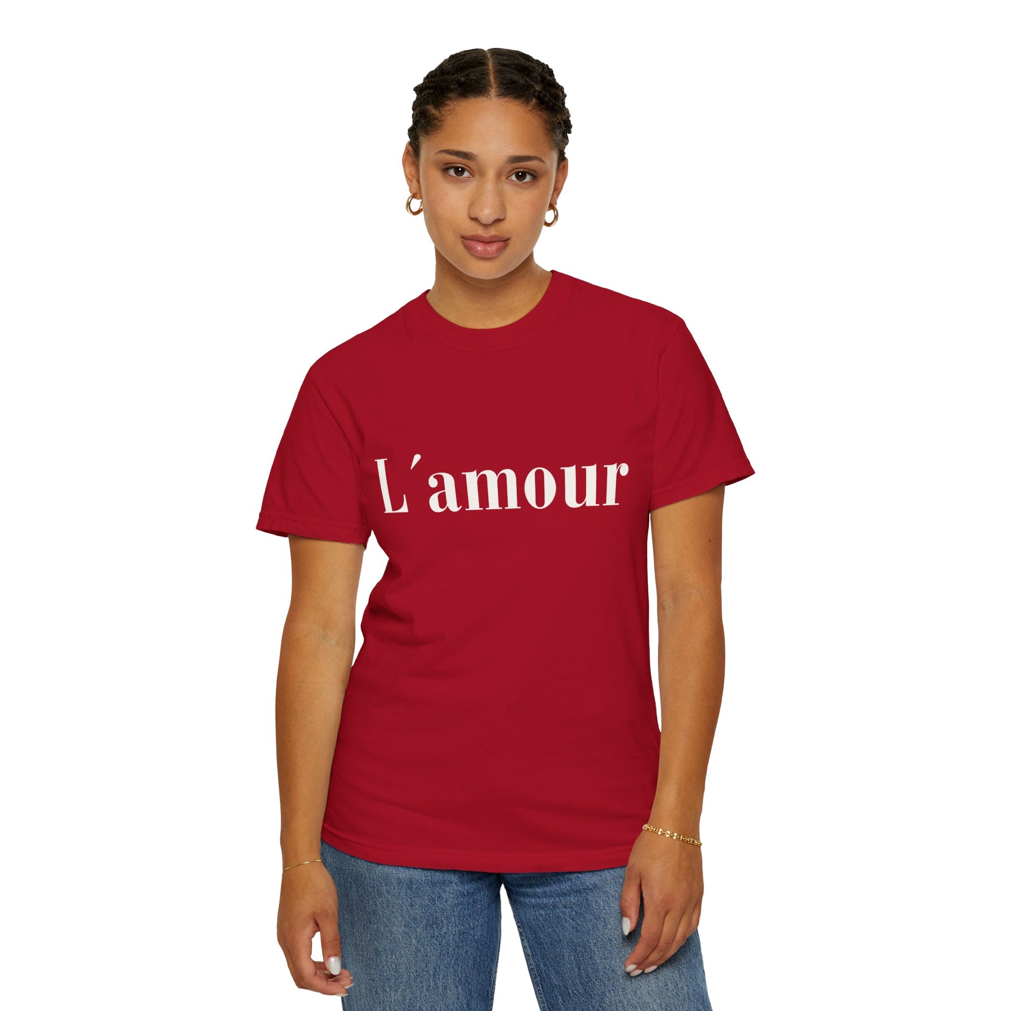 L’amour T-Shirt – French Minimalist  Cotton Tee