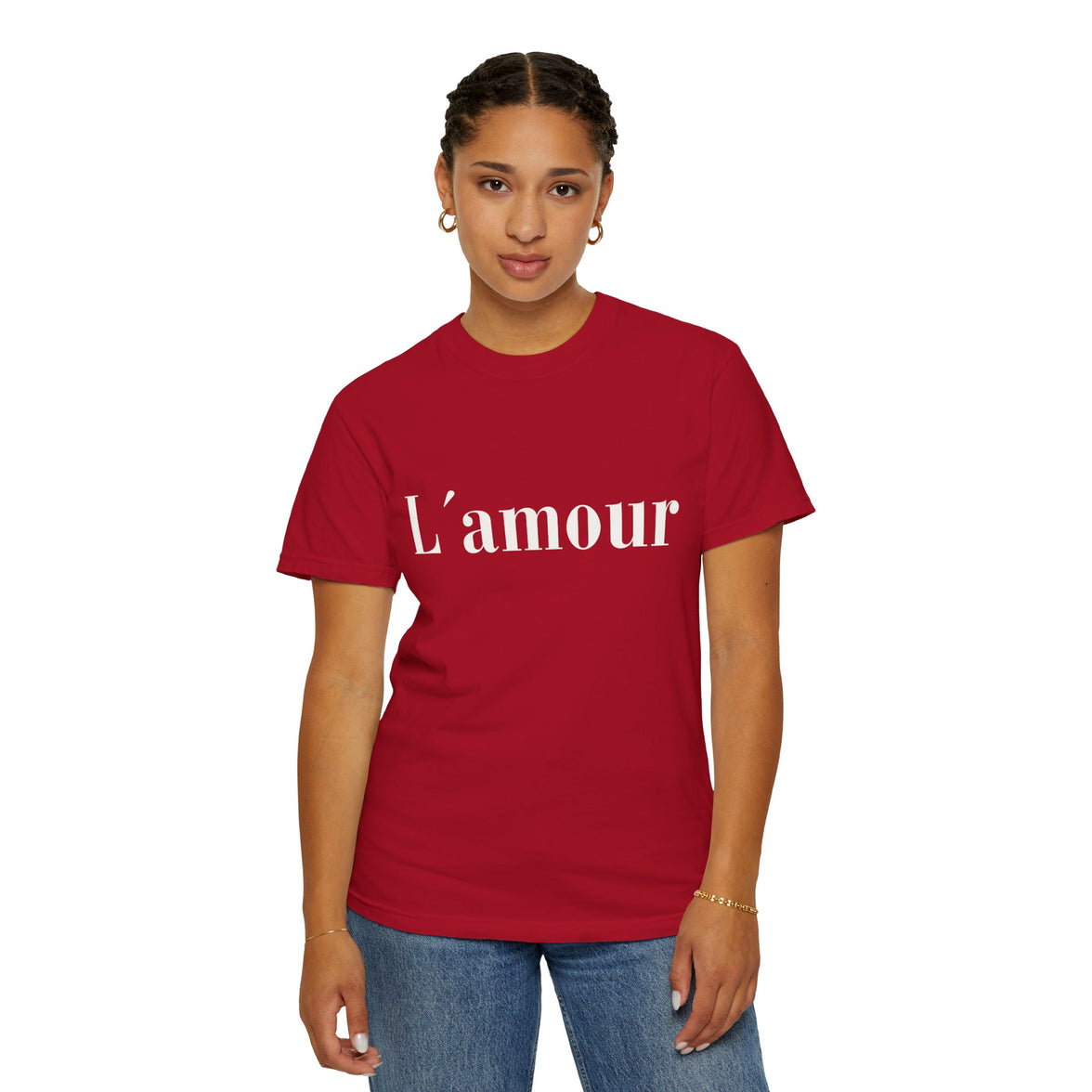 L’amour T-Shirt – French Minimalist  Cotton Tee