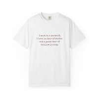 Anaïs Nin Mermaid Quote Tee — Ivory Cotton Poetic Statement