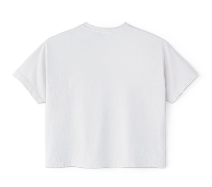 Floral Heart Boxy Tee