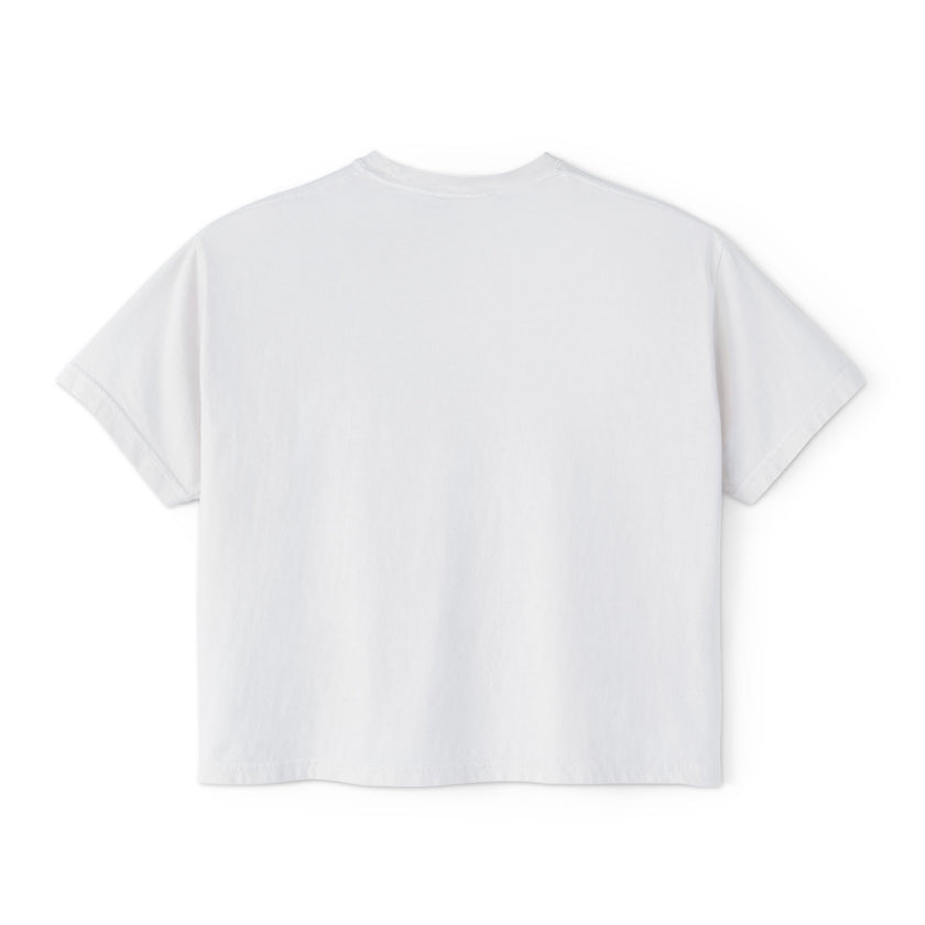 Floral Heart Boxy Tee