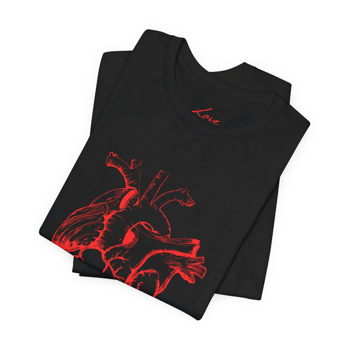 Anatomical heart Tee