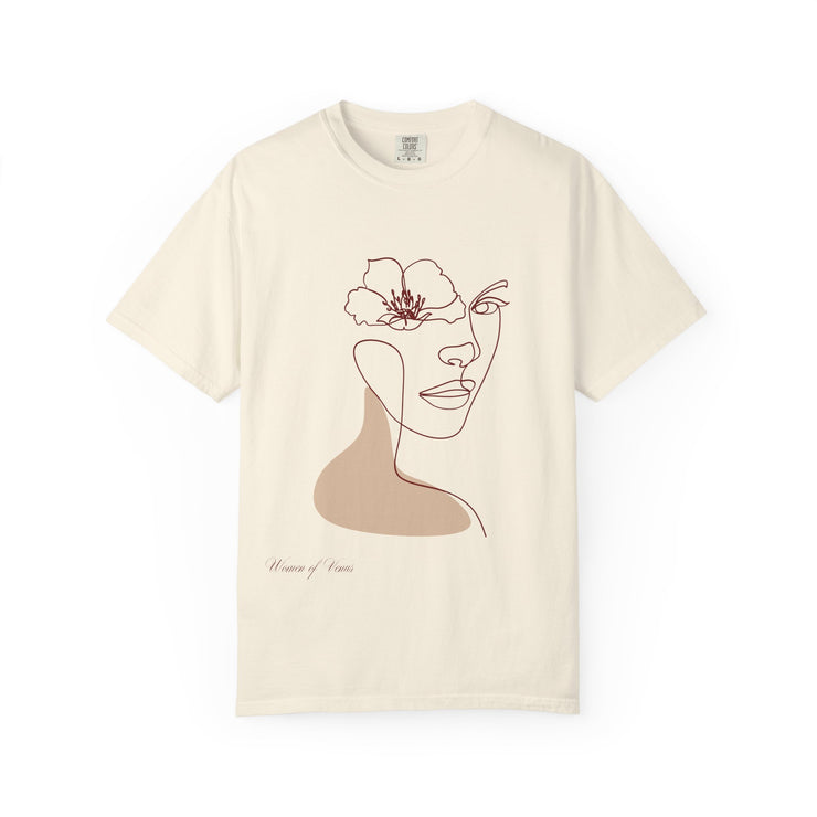 The Venus Tee – Minimalist Feminine Line Art T-Shirt