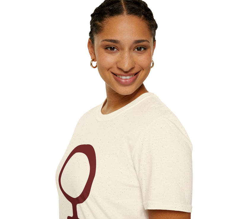 Feminine Symbol T-Shirt – Minimalist Women’s Empowerment Tee