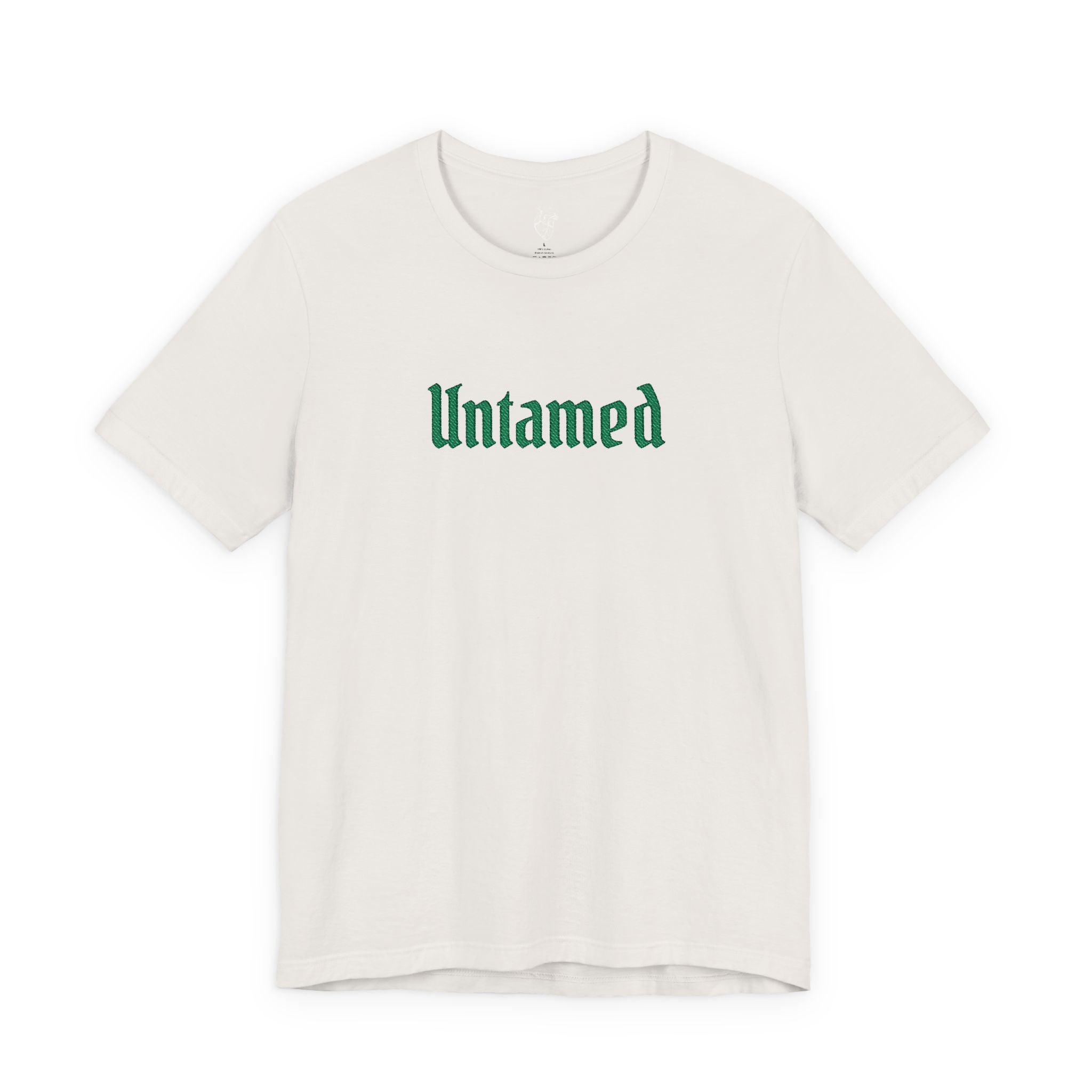 Embroidered Untamed tee