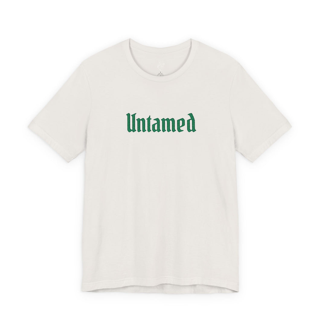 Embroidered Untamed tee