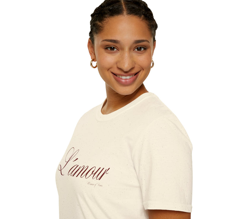 L’amour Tee | French-Inspired Romantic Graphic T-Shirt