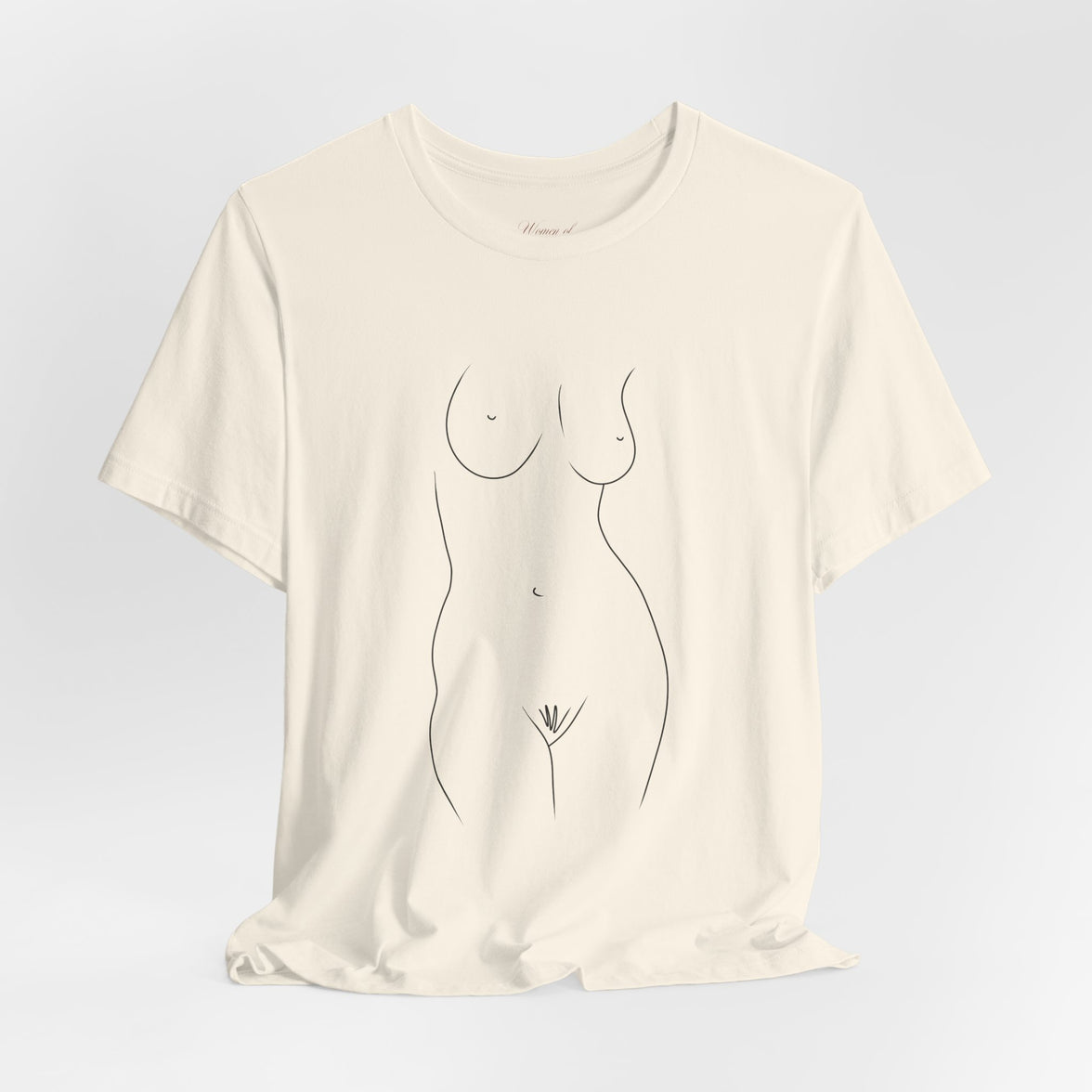 Nude Outline Graphic Tee