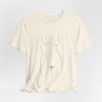 Nude Outline Graphic Tee