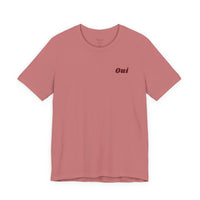 Embroidered Oui Tee
