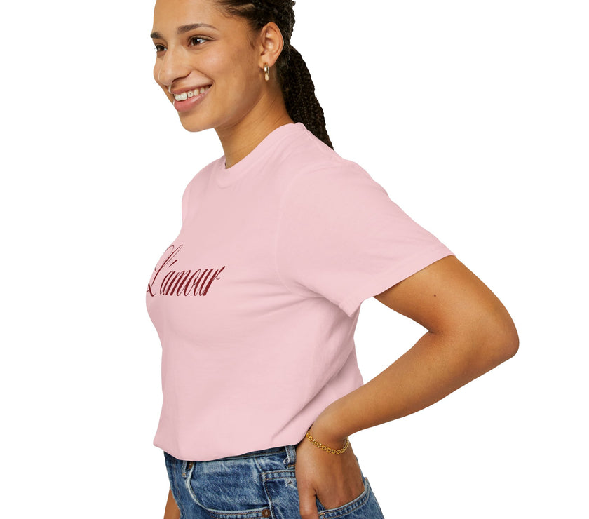 L’Amour T-Shirt  – French Graphic Tee