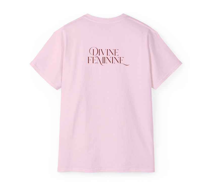 Unisex Cotton Tee - Aphrodite Divine Feminine Shell