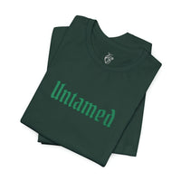 Embroidered Untamed tee