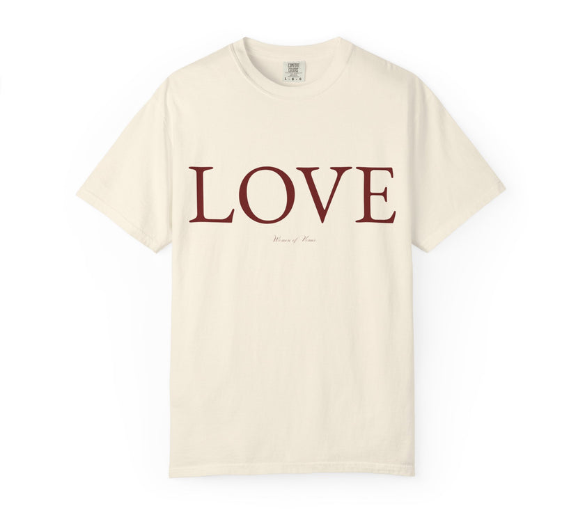 LOVE Tee | Minimalist Statement T-Shirt Celebrating Love