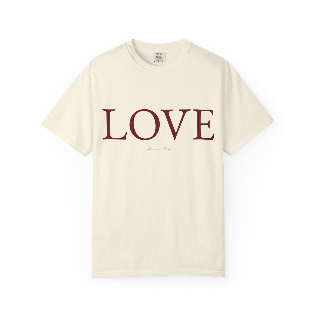 LOVE Tee | Minimalist Statement T-Shirt Celebrating Love