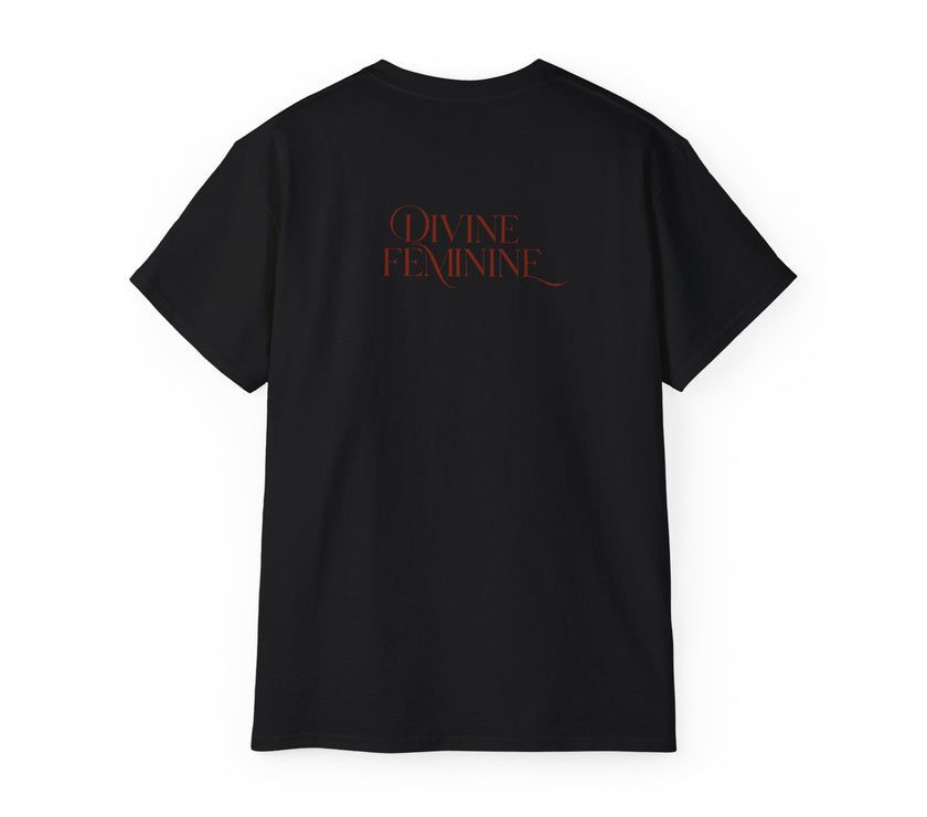 Unisex Cotton Tee - Aphrodite Divine Feminine Shell