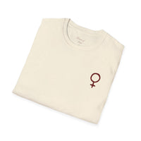 Minimal Female Symbol T-Shirt – Subtle Feminist Empowerment Tee