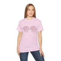 Unisex Cotton Tee - Aphrodite Divine Feminine Shell
