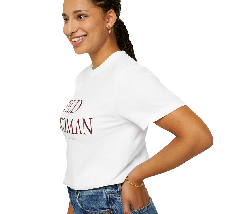 Wild Woman T-Shirt – Feminine Freedom Graphic Tee