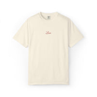 Embroidered Love t-shirt - 100% cotton