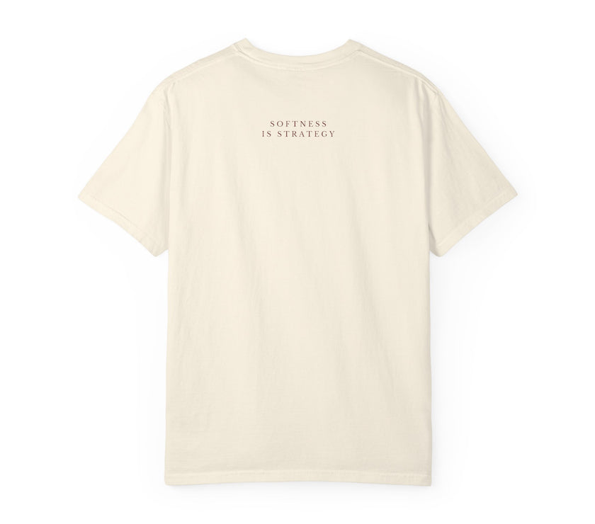 The Transformation Tee – Rose & Butterfly Line Art T-Shirt