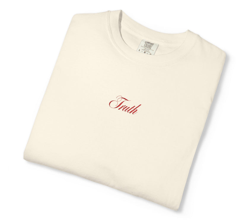 Embroidered Truth t-shirt