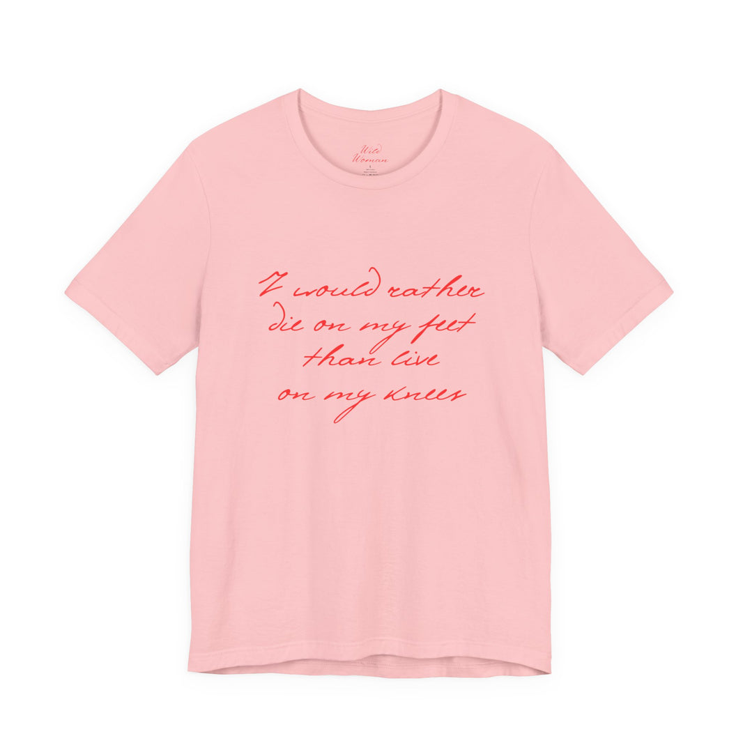 wild woman quote tee