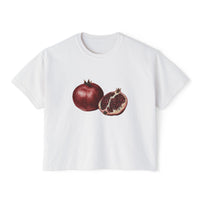 Pomegranate Boxy Tee
