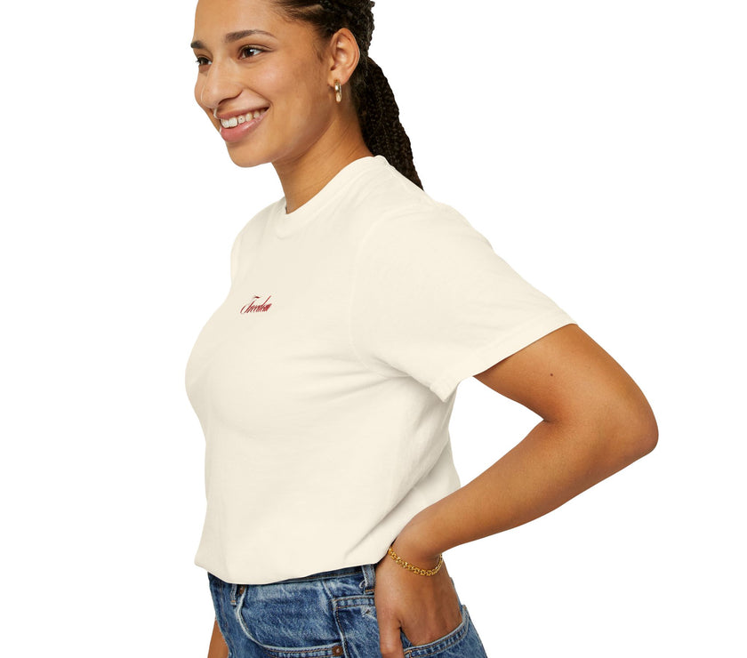 Embroidered Freedom t-shirt