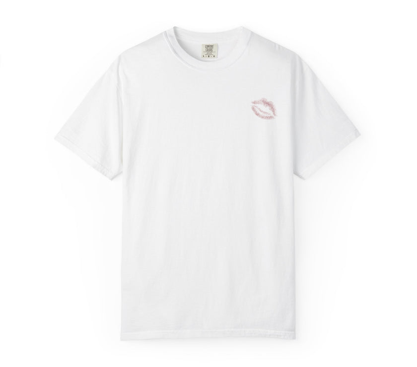 Lipstick Kiss T-Shirt - 100% cotton