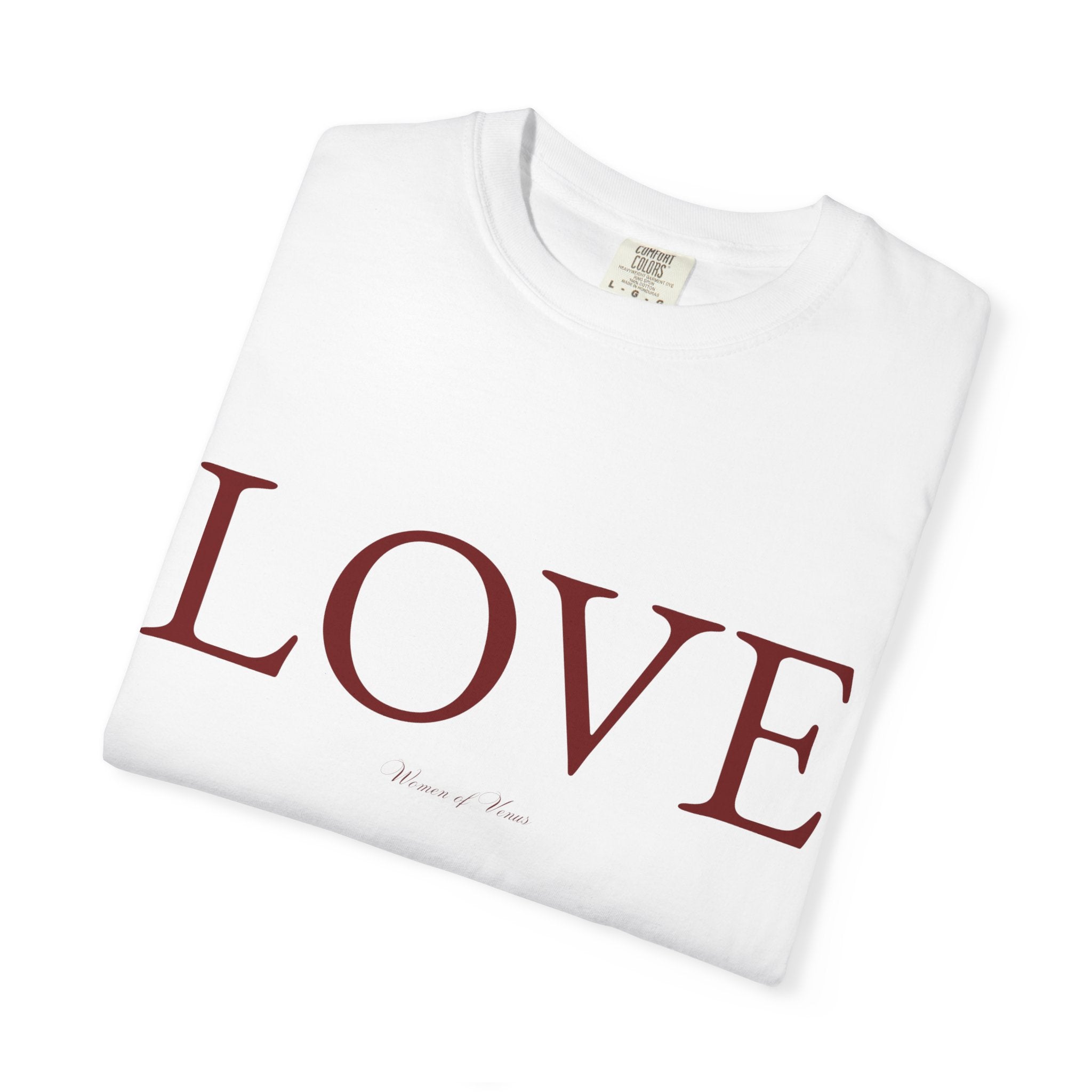 LOVE Tee | Minimalist Statement T-Shirt Celebrating Love