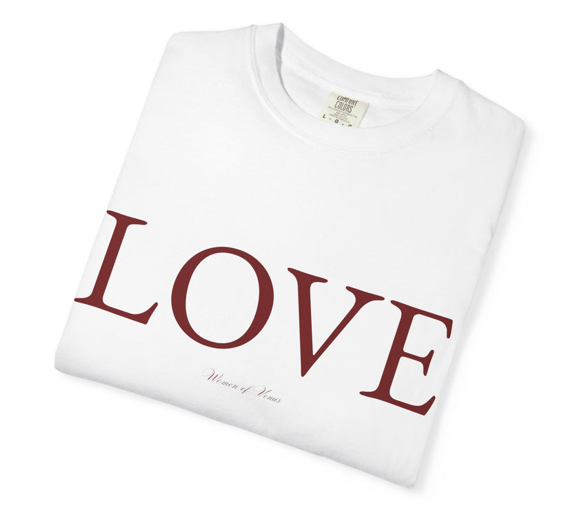 LOVE Tee | Minimalist Statement T-Shirt Celebrating Love