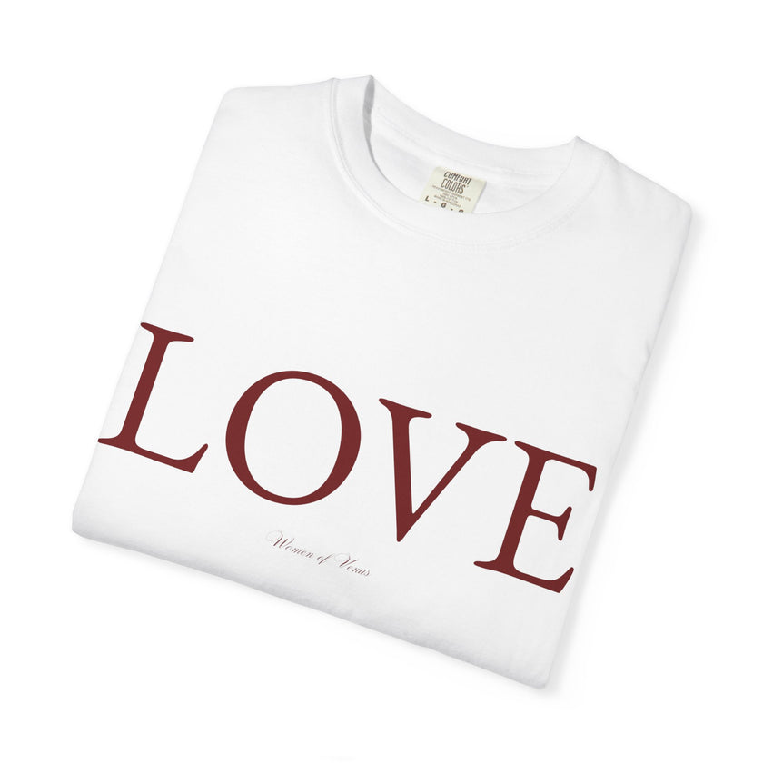 LOVE Tee | Minimalist Statement T-Shirt Celebrating Love
